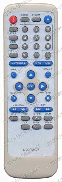 Пульт Elenberg DVDP-2407 (DVD) как оригинал-0